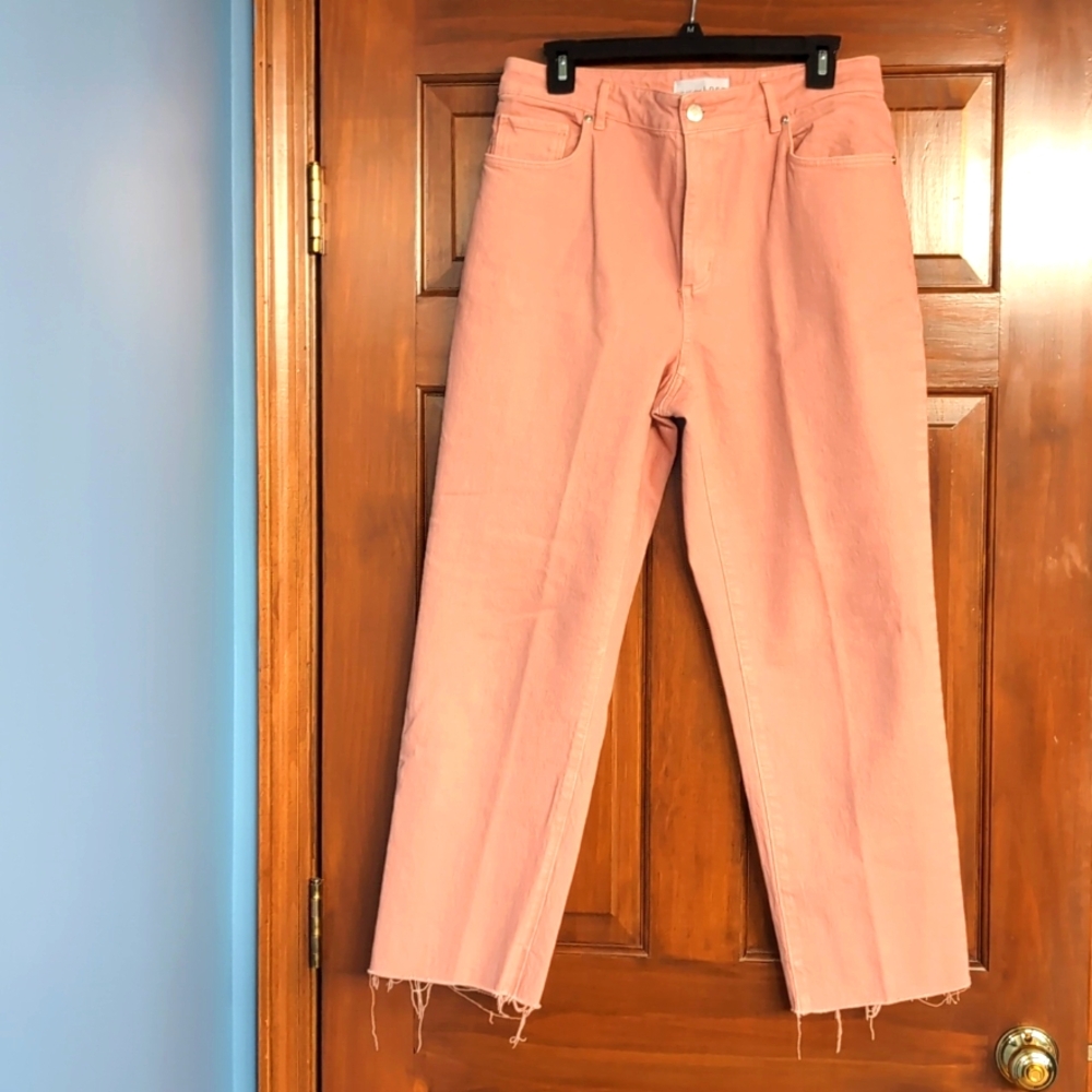 Loft pink jeans, size 28/6